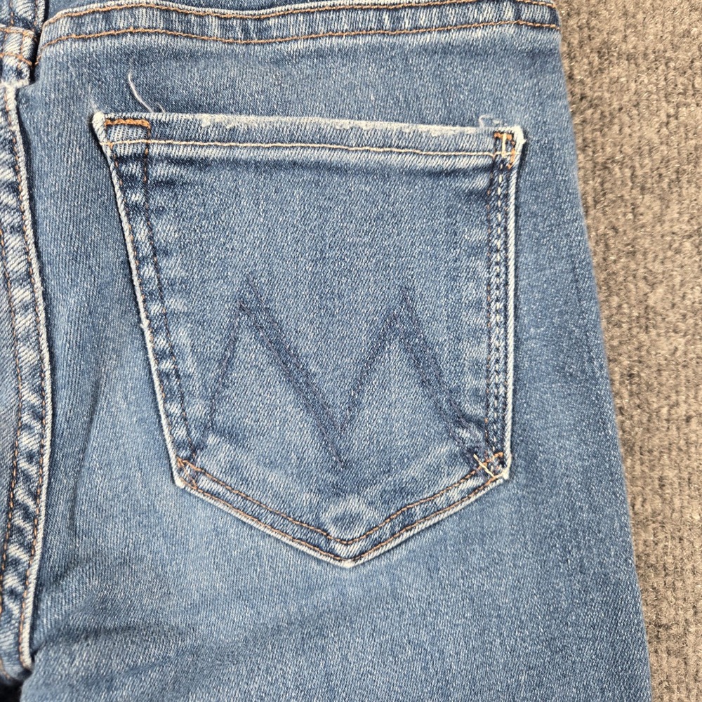 Mother Flare Jeans Womens 26 Blue High Rise Medium Wash Denim - Picture 9 of 14